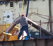 Maintain awareness of potential fall hazards while conducting lifts.