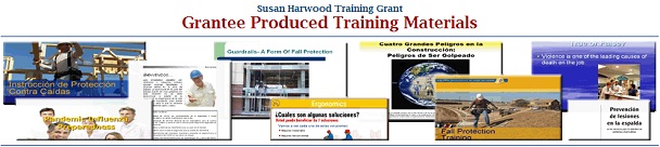 Susan Harwood Training Grant banner