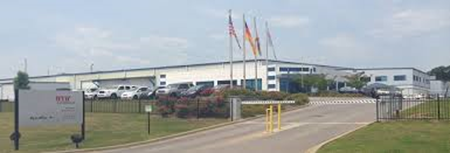 The WKW facility in Pell City, Alabama, where a worker fell into a tank containing acid and suffered severe burns.