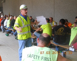 Safety stand-down in New York