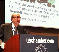 OSHA Assistant Secretary David Michaels addresses the U.S. Chamber of Commerce's Labor Relations Committee.