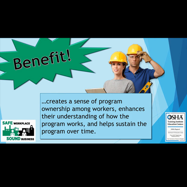 OSHA Region VI Safety and Health Program Presentation