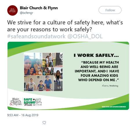 Image of Blair Church & Flynn Tweet