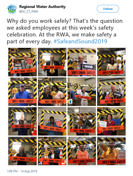 Image of Regional Water Authority Tweet