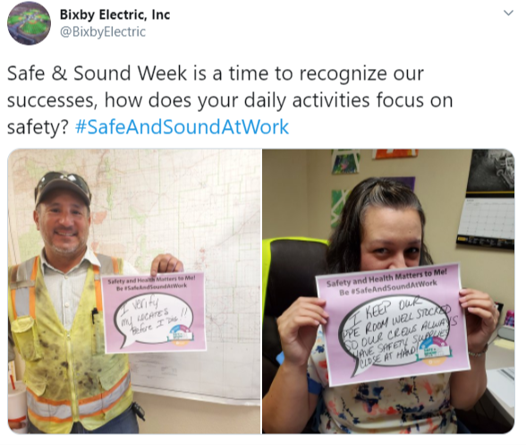 Image of Bixby Electric Tweet