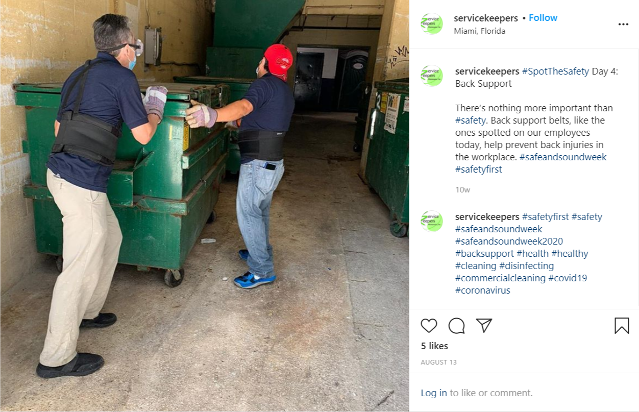 Image of Service Keepers - Instagram Post