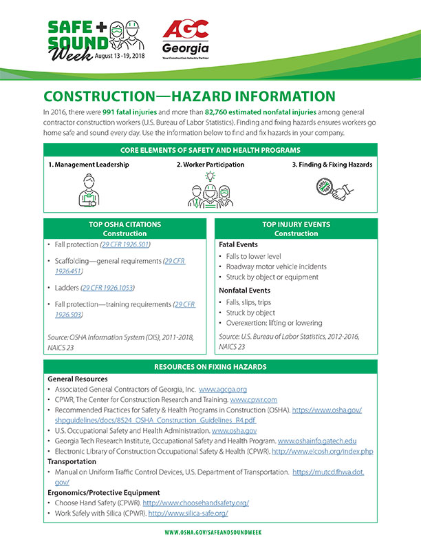 Construction Industry - Associated General Contractors of Georgia