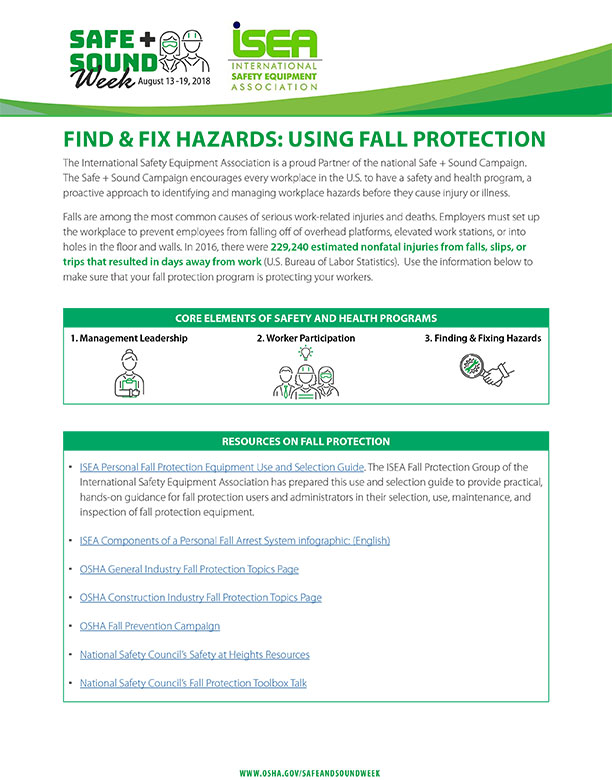 Using Fall Protection - International Safety Equipment Association