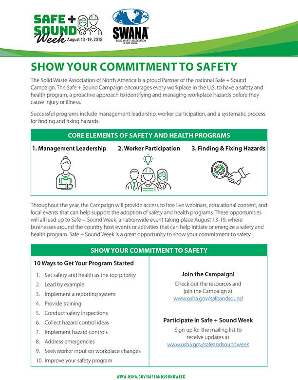 Municipal Solid Waste Industry – Solid Waste Association of North America